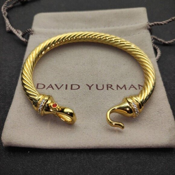 David Yurman 7mm Bracelet - Picture 1 of 5